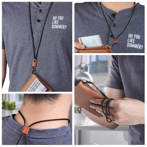 ID Name Tag Lanyard Cell Phone Neck Strap Smartphone Lanyard - Zdjęcie 2 z 12