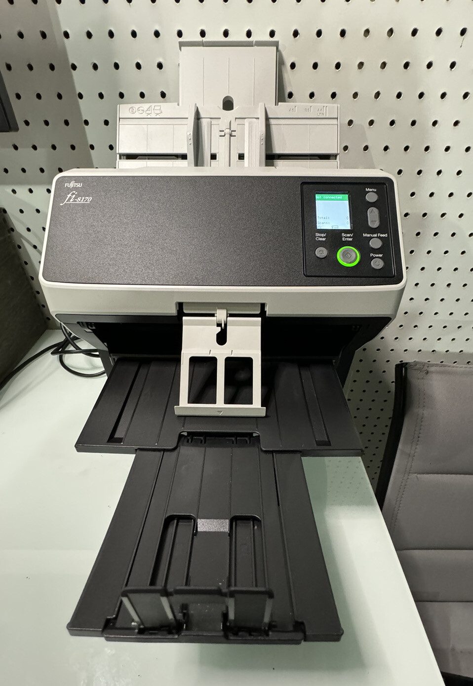 FUJITSU FI8170 Desktop Document Scanner Or Sports Cards 10000 scans