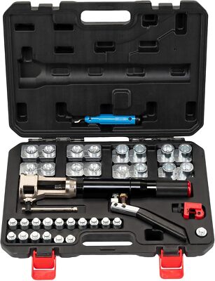 Hydraulic Brake Line Flaring Tool Kit Double Flaring Tool 45° for 3/16'' to 1/2''