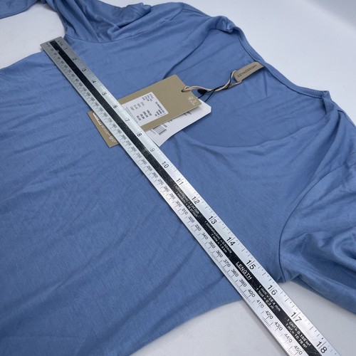 Soyaconcept T-shirt, Longline Half Sleeve Plain Size XS, Blue, RRP £30 - Picture 16 of 17