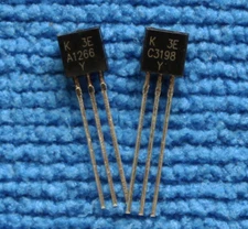 10pairs OR 20pcs KEC KTA1266-Y/KTC3198-Y 2SA1266-Y/2SC3198-Y A1266-Y/C3198-Y