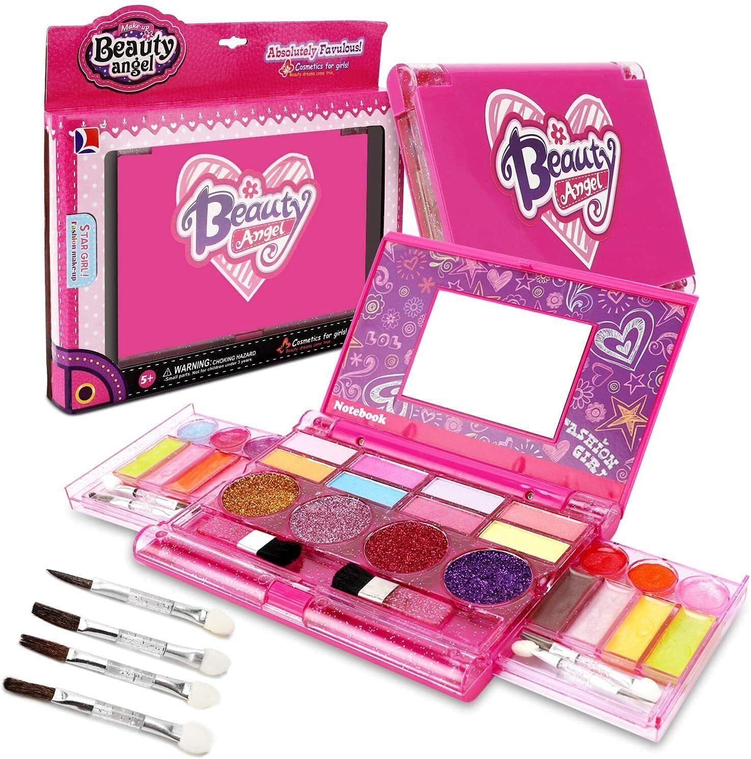 Kids Make Up Toy Set Princess Girls Cosmetics Play Set Palette