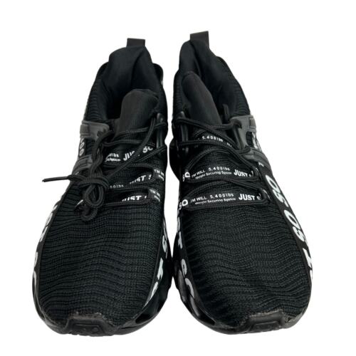 UMYOGO Mens Athletic Walking Blade Running Tennis Shoes Sneakers 8 M US Black - Picture 3 of 13
