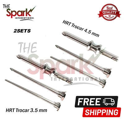 Kit HRT Trocar 3,5mm - 3 Sets Pour Insertion De Pellets Hormonaux, Médical Neuf