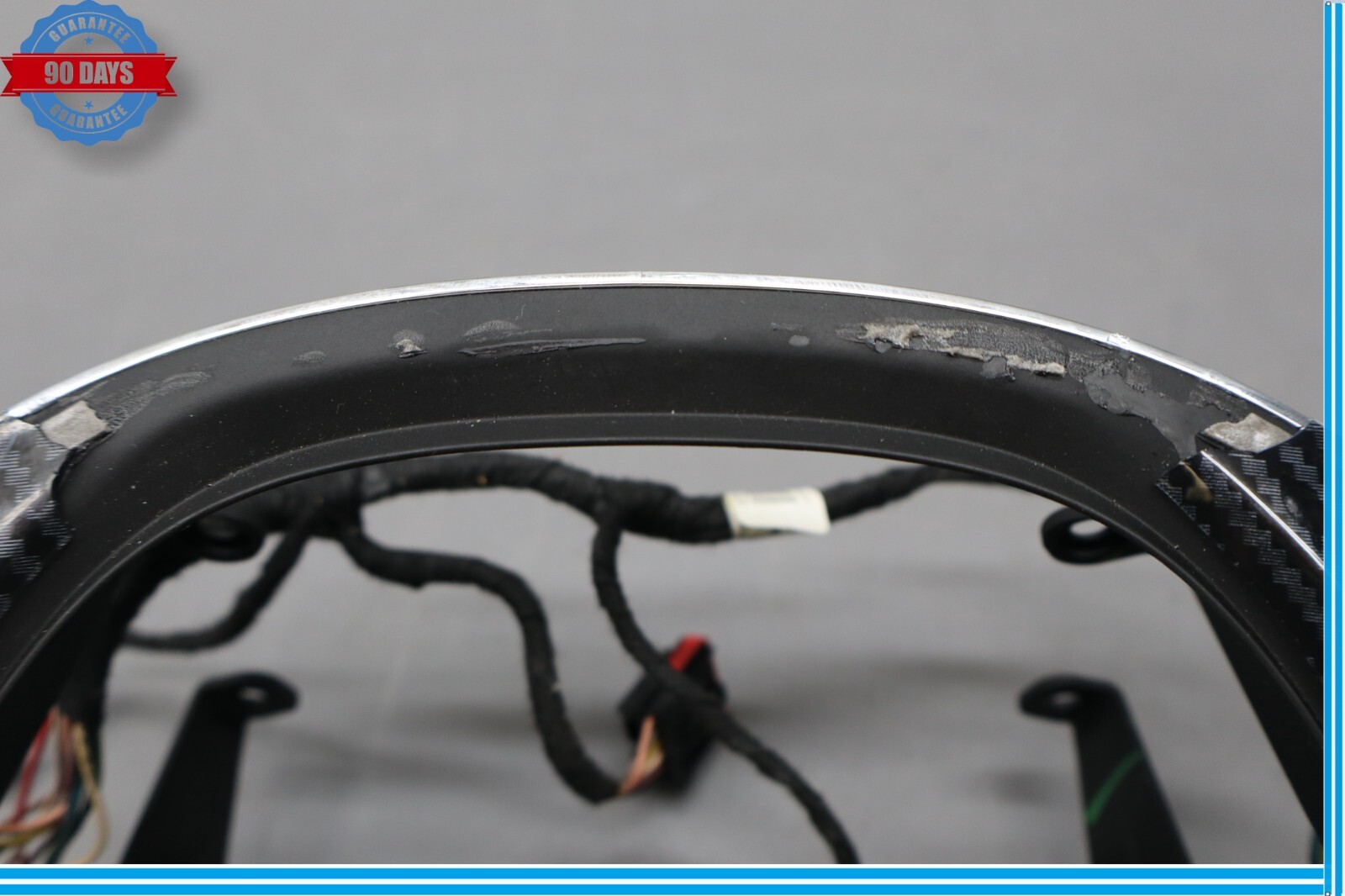 14-17 Maserati Ghibli Steering Wheel Cruise Control Switch Trim Oem
