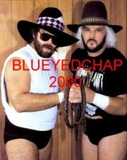 DUTCH MANTELL & BOBBY JAGGERS WRESTLER 8 X 10 WRESTLING PHOTO NWA 