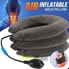 Cervical Neck Traction Device Air Inflatable Collar Neck Stretcher Support Brace