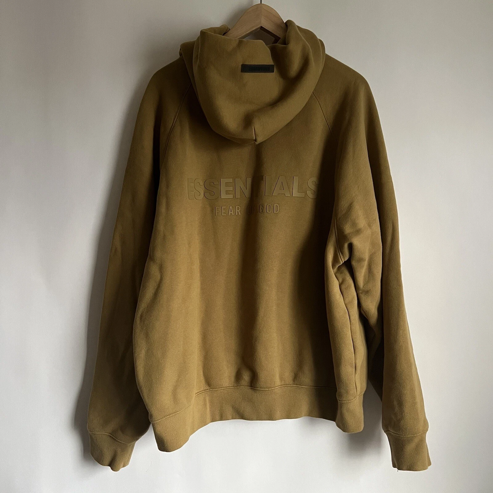 Felpa con cappuccio Fear Of God FOG Essentials Ambra Media