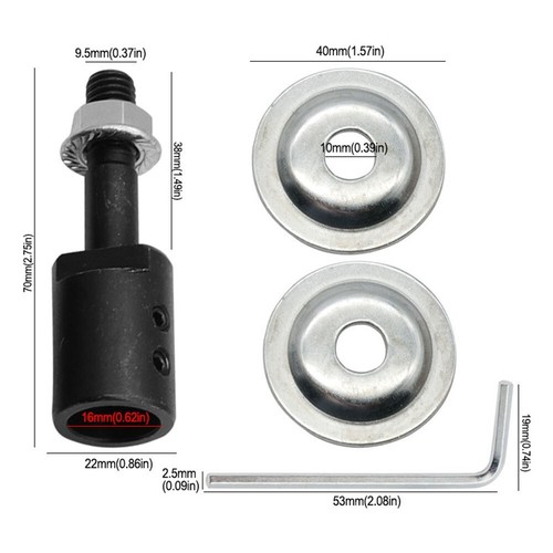 Portable and Efficient Electric Drill Conversion Grinding Wheel