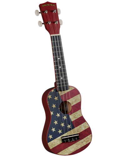DIAMOND HEAD  SOPRANO UKULELE - CUSTOM GRAPHICS SERIES (DU131, DU132) - Picture 1 of 8