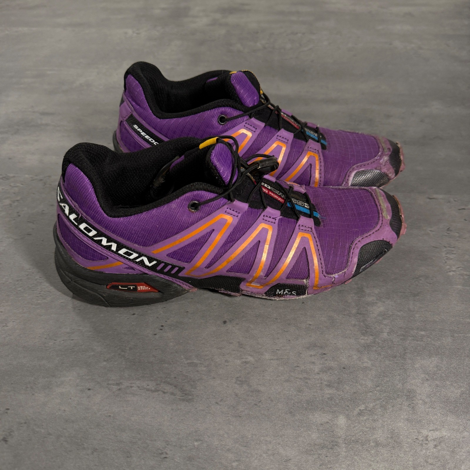 Salomon Speedcross 3 Trail Running Shoes Women Purple Orange