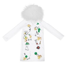 Children's Scientist Suit Doctor Costume for Boys White Lab Coat