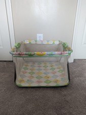 VTG 1983 Coleco Cabbage Patch Kids Doll Playpen Folds F