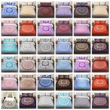 Indian Mandala Doona Duvet Cover Quilt Queen/Single Twin Size Bedding Throw Set