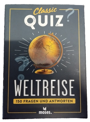 CLASSIC QUIZ SPIEL WELTREISE VON MOSES NEU OVP*