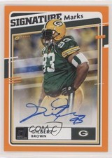 2020 Panini Donruss Signature Marks Gilbert Brown #SM-GB Auto yn4
