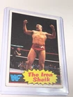 1985 TOPPS WWF Iron Sheik Card #2