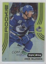 2019-20 Upper Deck Synergy Rookies Green 15/199 Zack MacEwen #55 8p0