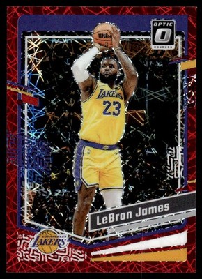 2023-24 Panini Donruss Optic - LeBron James #65 Red Velocity Prizm