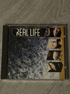 Real Life   Flame CD 1985 Curb Records Excellent