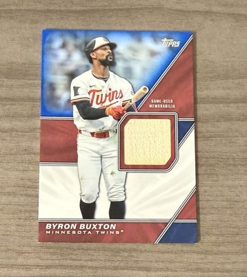 2026 Topps Series 2 Baseball Byron Buxton Twins Relic #MLM2-BB /150