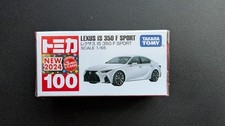 Tomica Lexus IS 350 F SPORT No.100 1/65 Zinc Alloy Model Car Mint