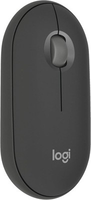 Logitech Pebble Mouse 2 M350s schlanke kabellose Bluetooth-Maus, mobil, Grafit