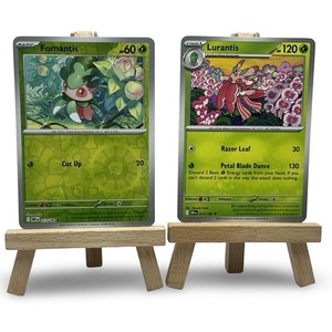 Pokemon Fomantis 013/182 & Lurantis 014/182 Reverse Holo TCG DRI Destined Rivals