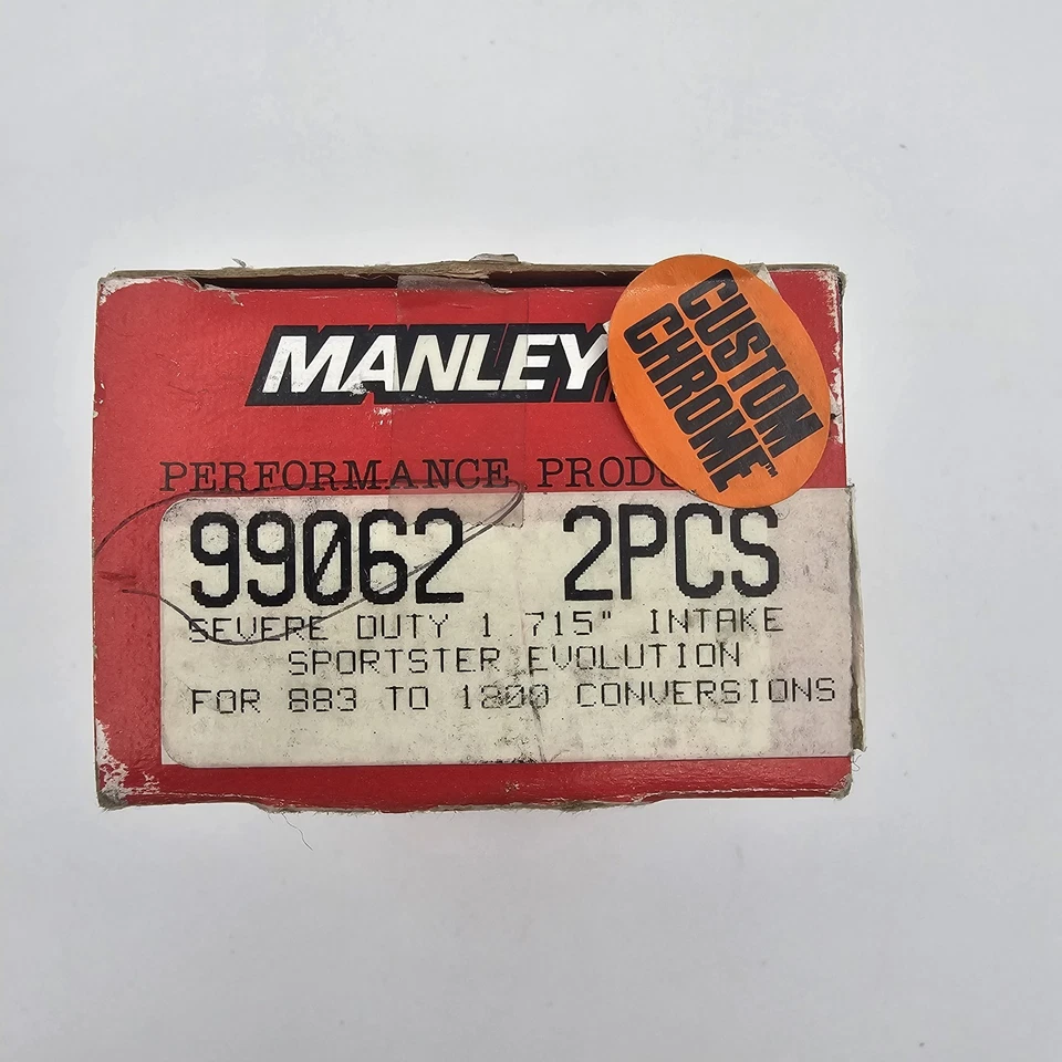 Válvulas de admisión Manley Sportster 883 a 1200 conversión Harley-Davidson 99062-2 Foto 2 de 4