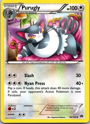 Pokémon TCG Pokémon Purugly