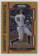 2021 Panini Prizm Draft Picks Standouts Gold 10/10 Zack Gelof #DS-ZG 03j5