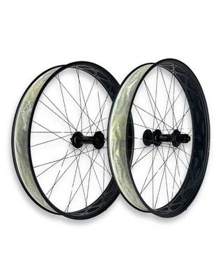 Sun Ringle Mulefut 80 26” Fat Bike Wheelset 15x150mm 12x177mm HG 6-Bolt Disc NEW