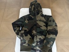 Authentic Ape Bape X Undefeated Woodland Camo Shark Down Jacket S Mint Hoodie