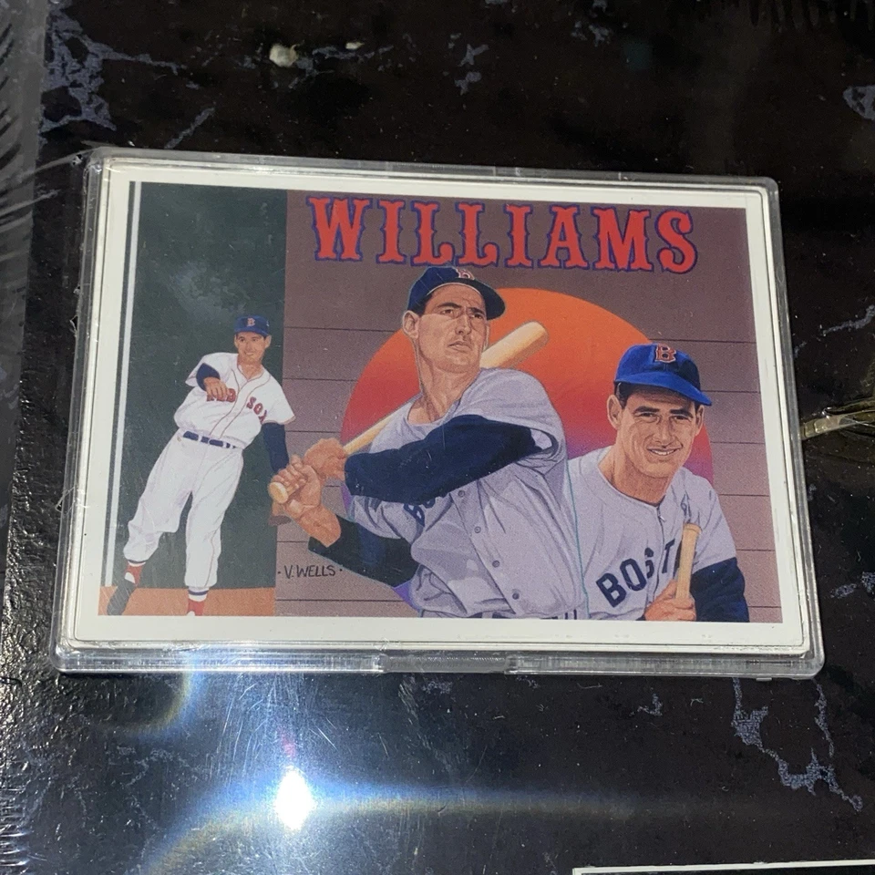 1991 Ted Williams Boston Red Sox Plaque - Image 3 of 4
