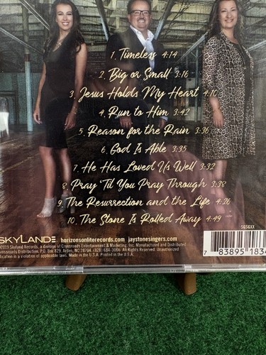 Jay Stone Singers- Timeless- CD(2019) - Picture 4 of 4