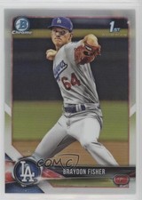 2018 Bowman Draft Chrome Refractor Braydon Fisher #BDC-82 1u6