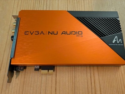 ++ EVGA NU Audio Pro High End Gaming Soundkarte, PCIe, Headphone Amp 600 Ohm ++