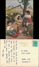 Mecki-Karten (Sonstige)- Mecki-Karten (Sonstige) DDR Mecki`s bei Brotzeit 1960