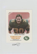 1981 Red Rooster Edmonton Eskimos Dale Potter 0a3