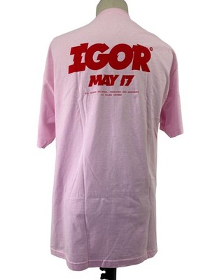 Golf Wang IGOR May 17 Graphic T-Shirt Men XL Pink Tyler The Creator 100% Cotton