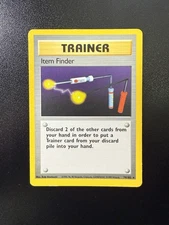 Item Finder 74/102 Base Set Rare Unlimited Pokemon TCG WOTC 1999 LP