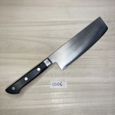 Japanese Kitchen knife, Nakiri  ,#1006 , used,  made in Japan 165/295mm, 191g