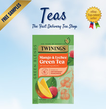 Twinings Mango Lychee Green Tea 20 Bags Fruity Exotic Green Tea Health Brew