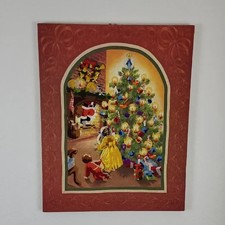 Complete Vtg Sunset Stitchery Christmas The Wonderment of Santa 2086