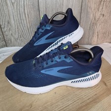 Brooks Launch GTS 8 Navy Running Walking Shoes Sneakers Mens Sz 11 D 1103591D490