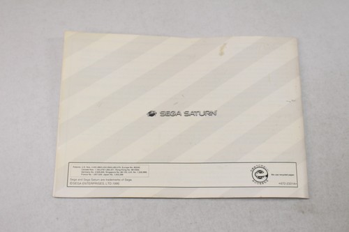 Sistema de consola Sega Saturn modelo 1 ¡Solo manual de instrucciones! ¡Buen estado! - Imagen 4 de 4