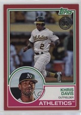 2018 Topps 1983 Topps Design Red 7/10 Khris Davis #83-8 13iq