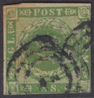 DENMARK, 1858 - Sc #8 - USED
