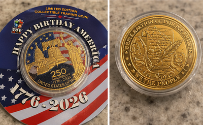 Baobun Need 2 Squeeze Collectible State Coins American 250th