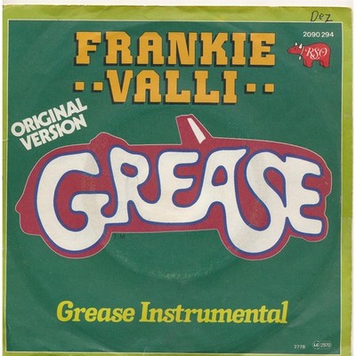 Grease - Frankie Valli - Single 7'' Vinyl 142/11